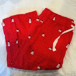 JCREW Christmas Pajama Pants